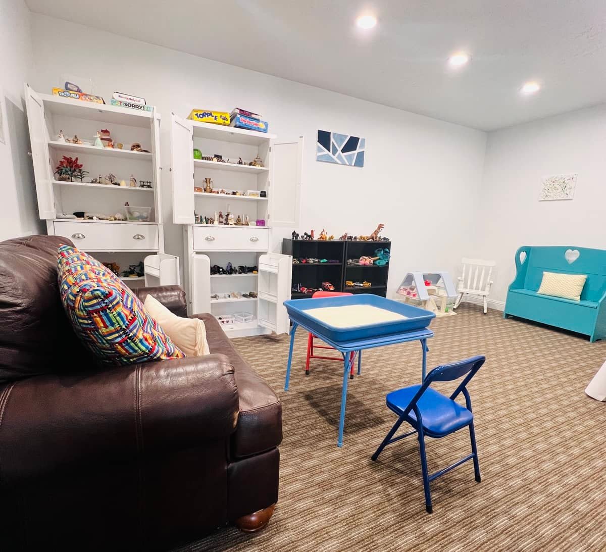 Mindset Family Therapy office play therapy room